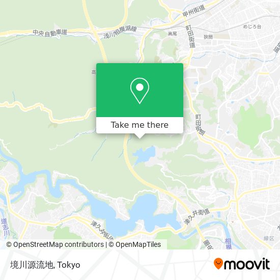 境川源流地 map