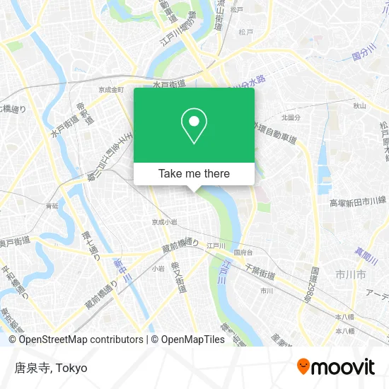 唐泉寺 map