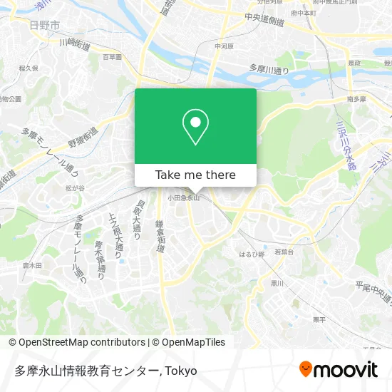 Tama Nagayama Information Education Center map