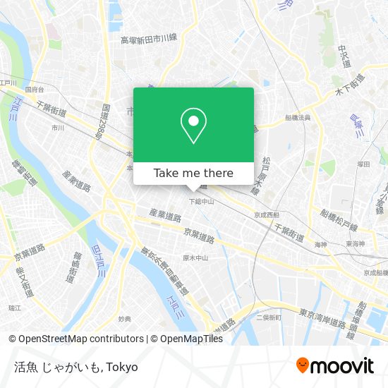 活魚 じゃがいも map