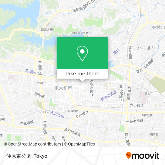 仲原東公園 map