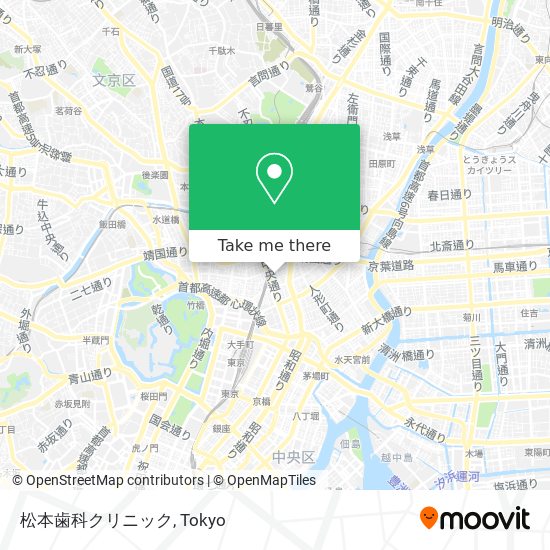 松本歯科クリニック map