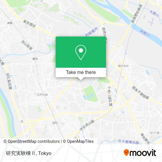 研究実験棟Ⅱ map
