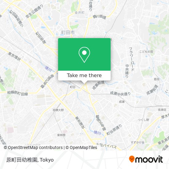 原町田幼稚園 map