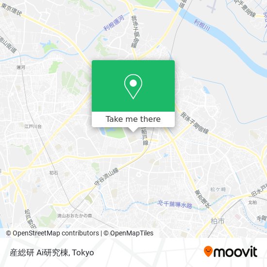 産総研 Ai研究棟 map