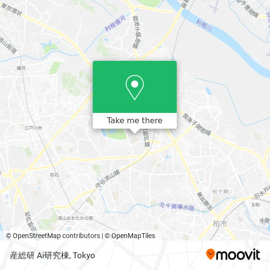産総研 Ai研究棟 map