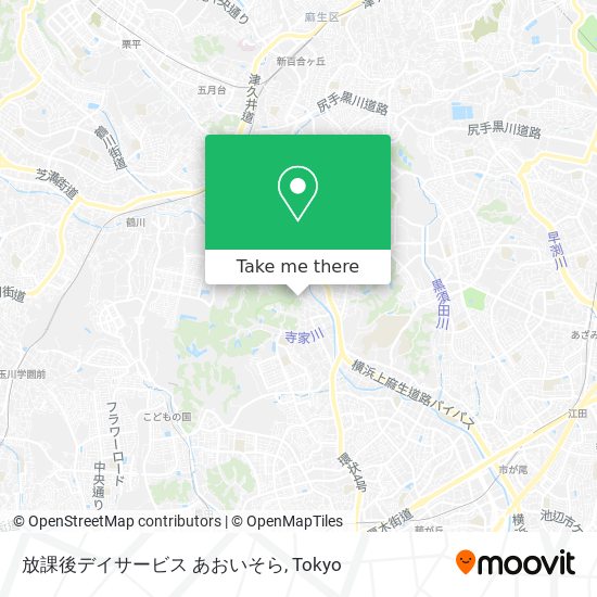 放課後デイサービス あおいそら map