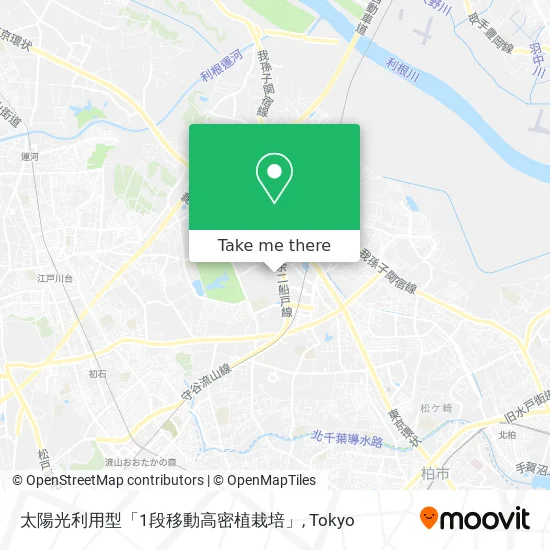 太陽光利用型「1段移動高密植栽培」 map