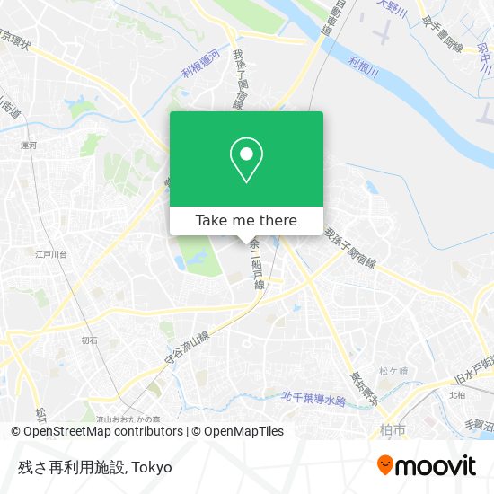 残さ再利用施設 map