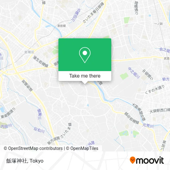 飯塚神社 map