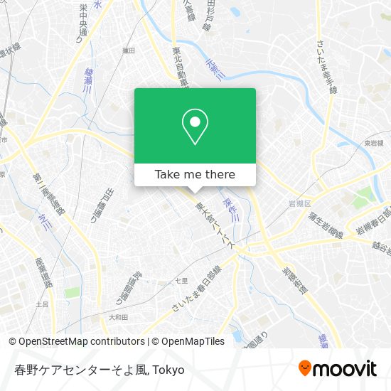 春野ケアセンターそよ風 map