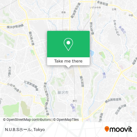 N.U.B.Sホール map