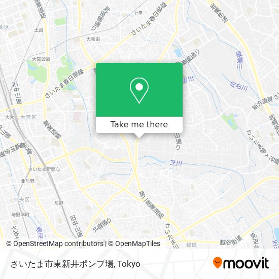 さいたま市東新井ポンプ場 map