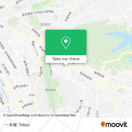 一本榎 map