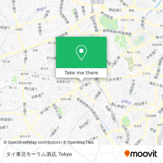 タイ東北モーラム酒店 map