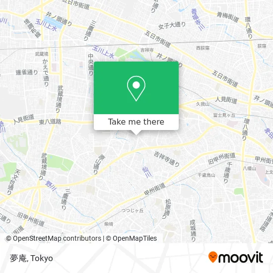 夢庵 map