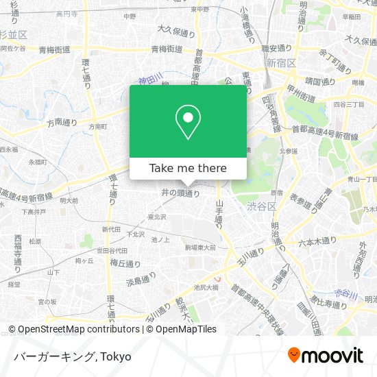 バーガーキング map