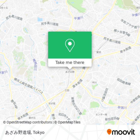 あざみ野道場 map