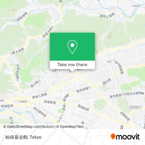 杣保葛会館 map