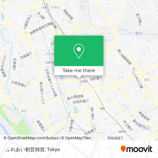 ふれあい創芸雑貨 map