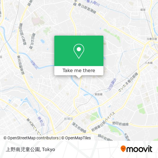 上野南児童公園 map