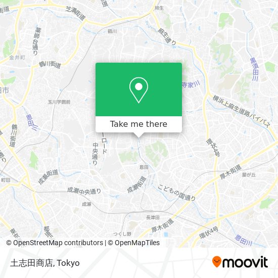 土志田商店 map