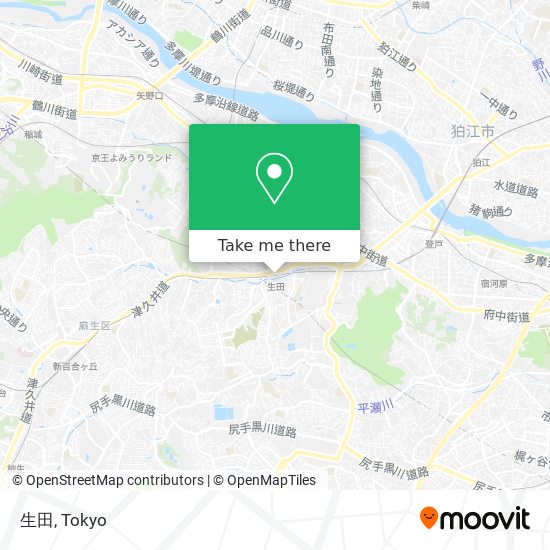 生田 map