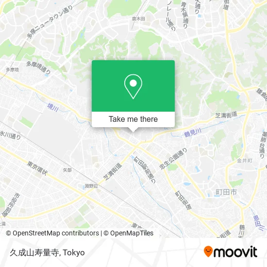 久成山寿量寺 map
