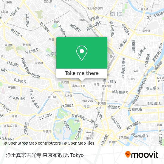 浄土真宗吉光寺 東京布教所 map