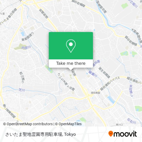さいたま聖地霊園専用駐車場 map