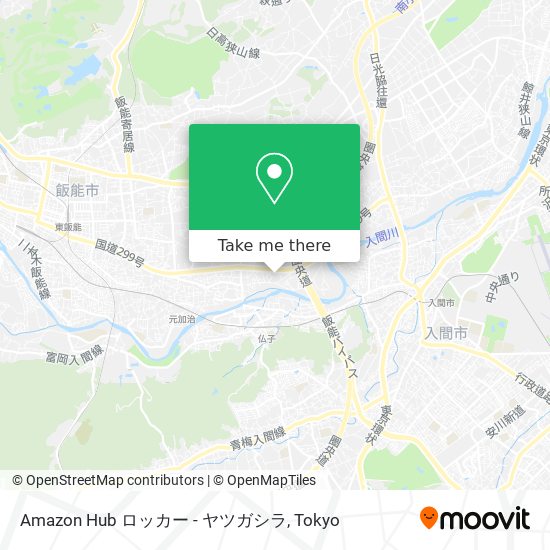 Amazon Hub ロッカー - ヤツガシラ map