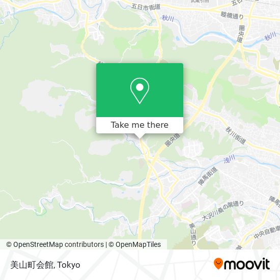 美山町会館 map