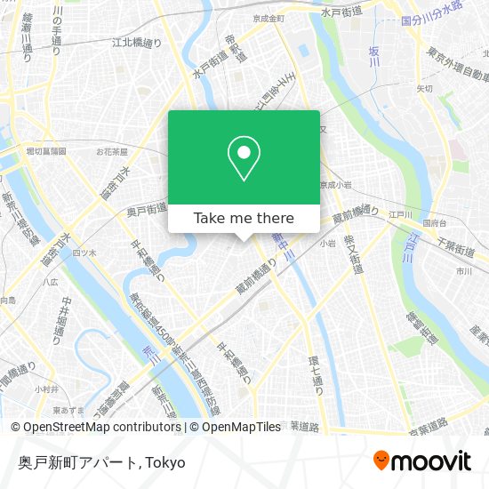 奥戸新町アパート map