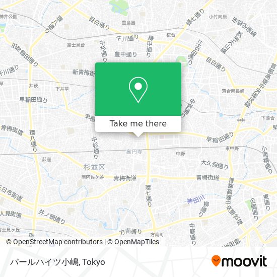 パールハイツ小嶋 map