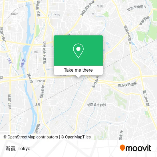 新宿 map