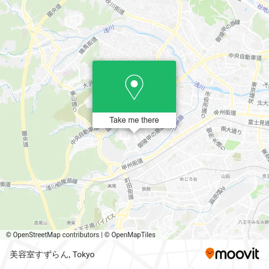 美容室すずらん map