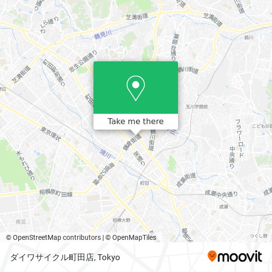 ダイワサイクル町田店 map