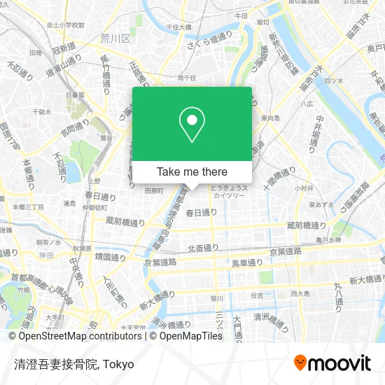 清澄吾妻接骨院 map