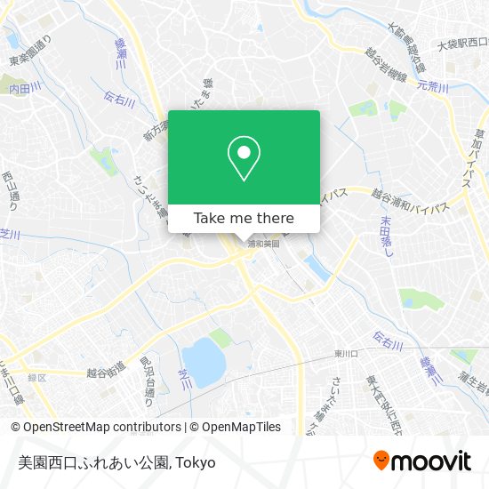 美園西口ふれあい公園 map