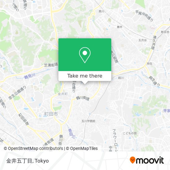 金井五丁目 map