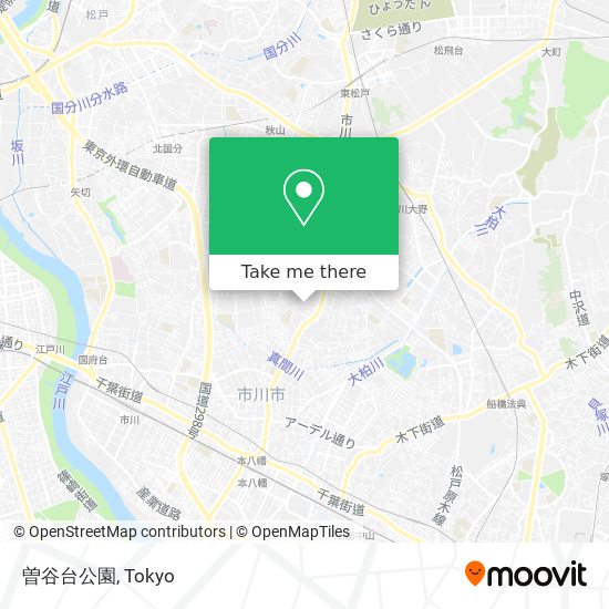 曽谷台公園 map
