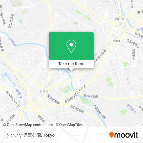 うぐいす児童公園 map