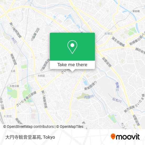 大円寺観音堂墓苑 map