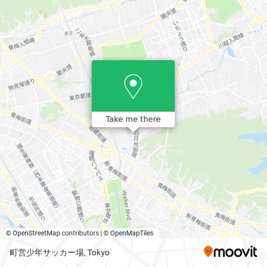 町営少年サッカー場 map