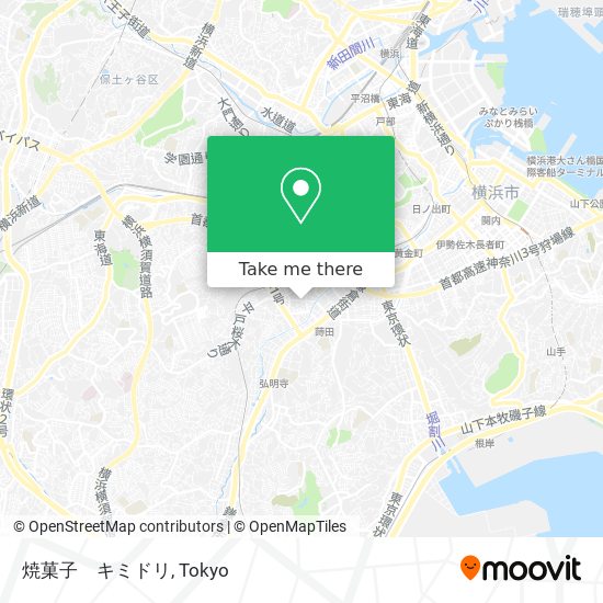 焼菓子　キミドリ map