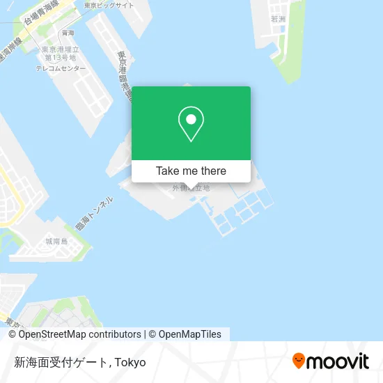 New Sea Surface Reception Gate map