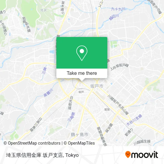 埼玉県信用金庫 坂戸支店 map