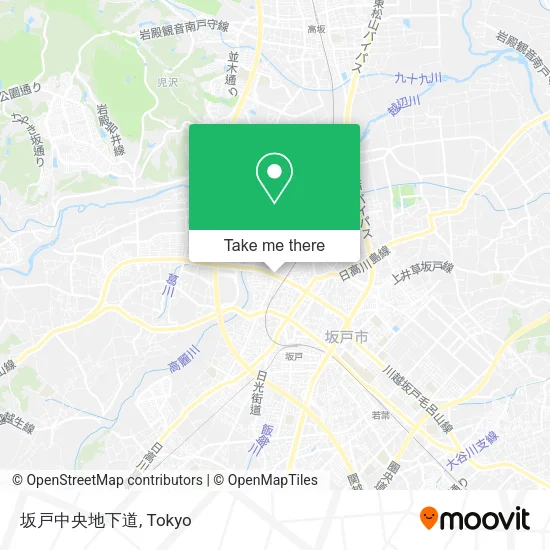 坂戸中央地下道 map