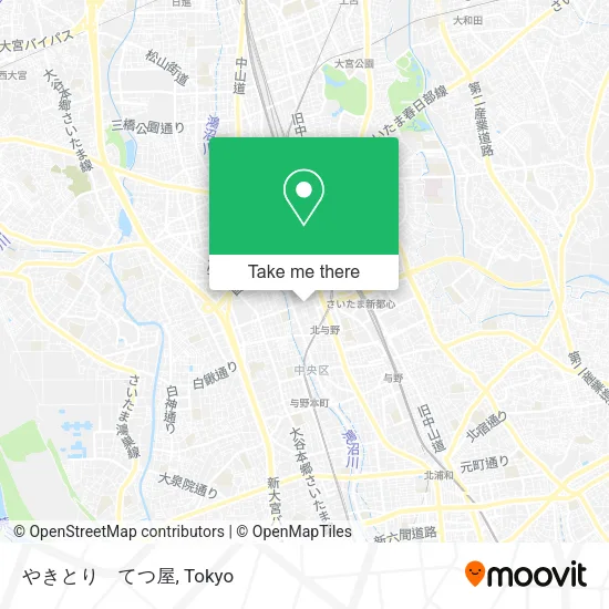 やきとり　てつ屋 map