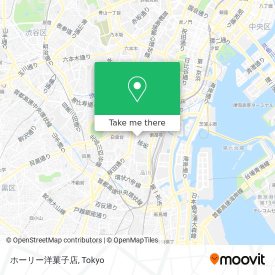 ホーリー洋菓子店 map